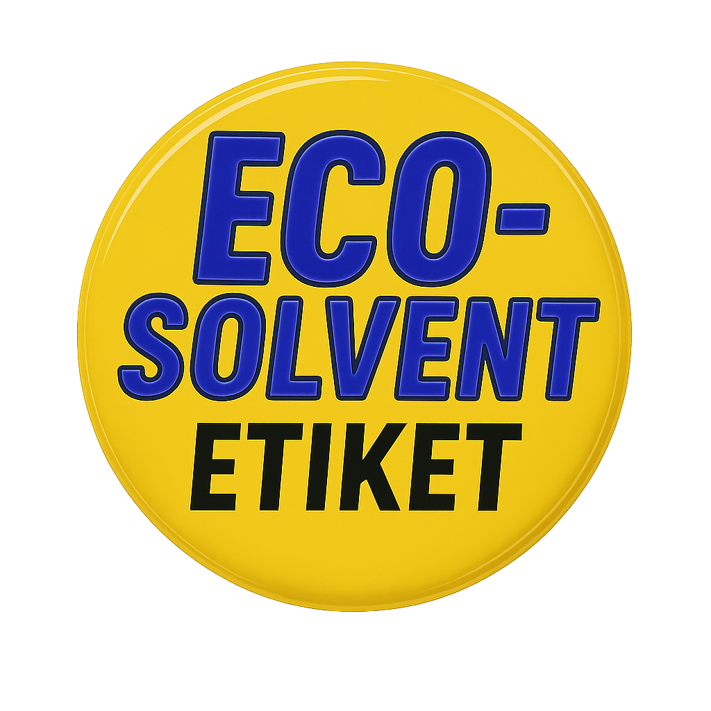 Ecosolvent Etiket