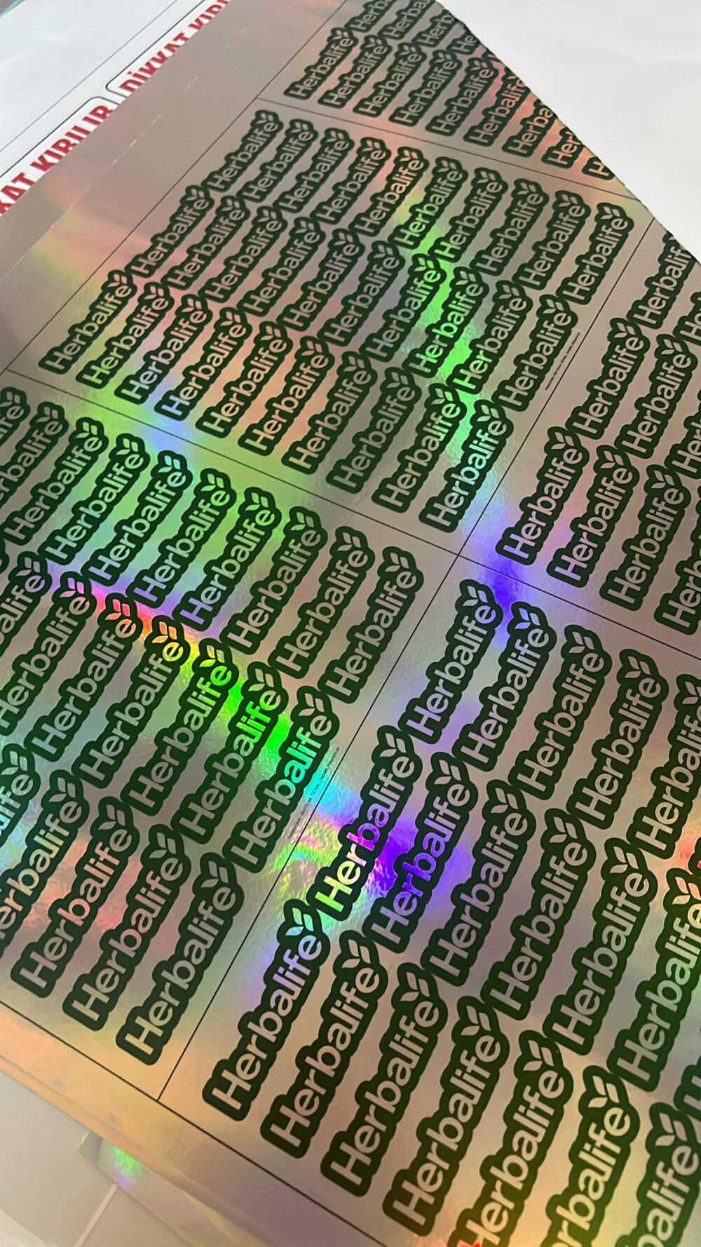 Hologramlı Etiket
